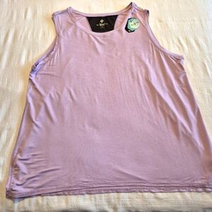 LuLaRoe Rise women's size 3X light purple tank top Strong line NWT
